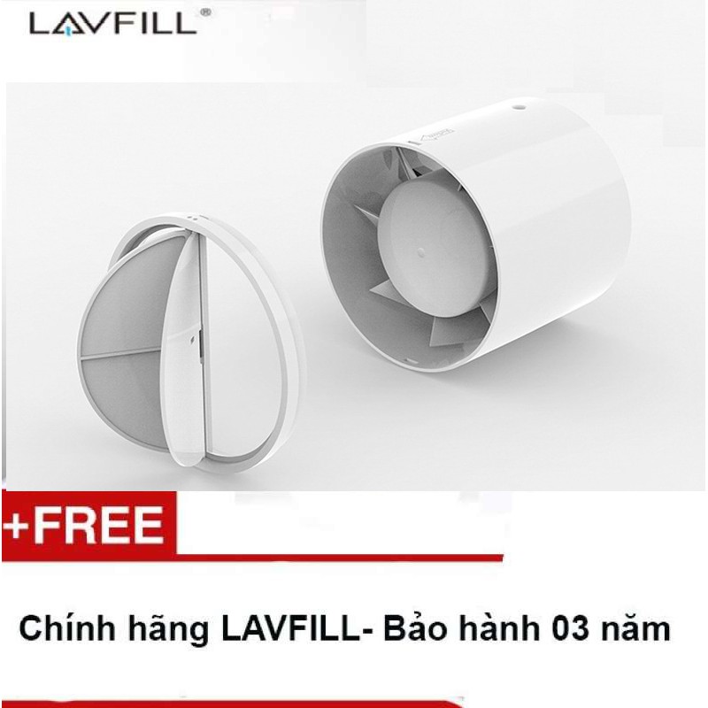 Quạt thông gió đường ống có nắp che LAVFILL LFI-09SI