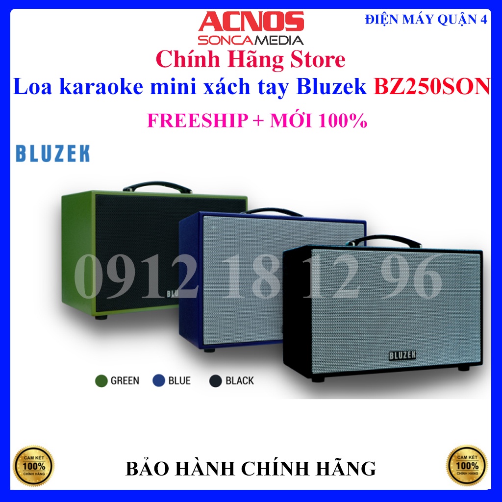 Loa karaoke mini xách tay BLUZEK BZ250SON