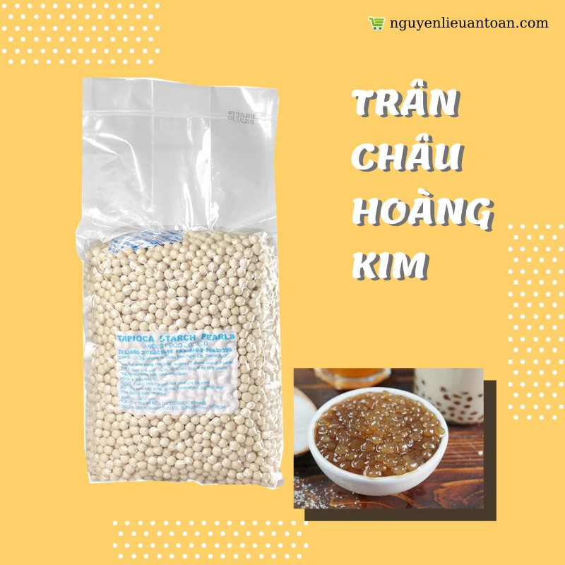 Trân Châu Hoàng Kim Đài Loan 3kg Ngon Chuẩn Vị Thương Hiệu [Nhắn Tin Shop Có Giá Rẻ Hơn]