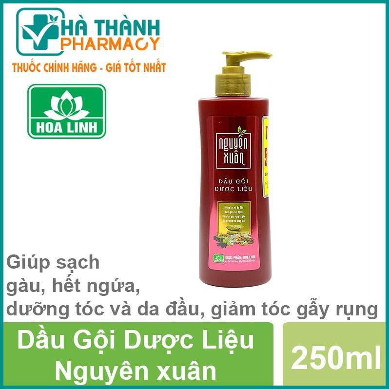 Dầu gội dược liệu Nguyên Xuân có vòi (Chai 250ml)