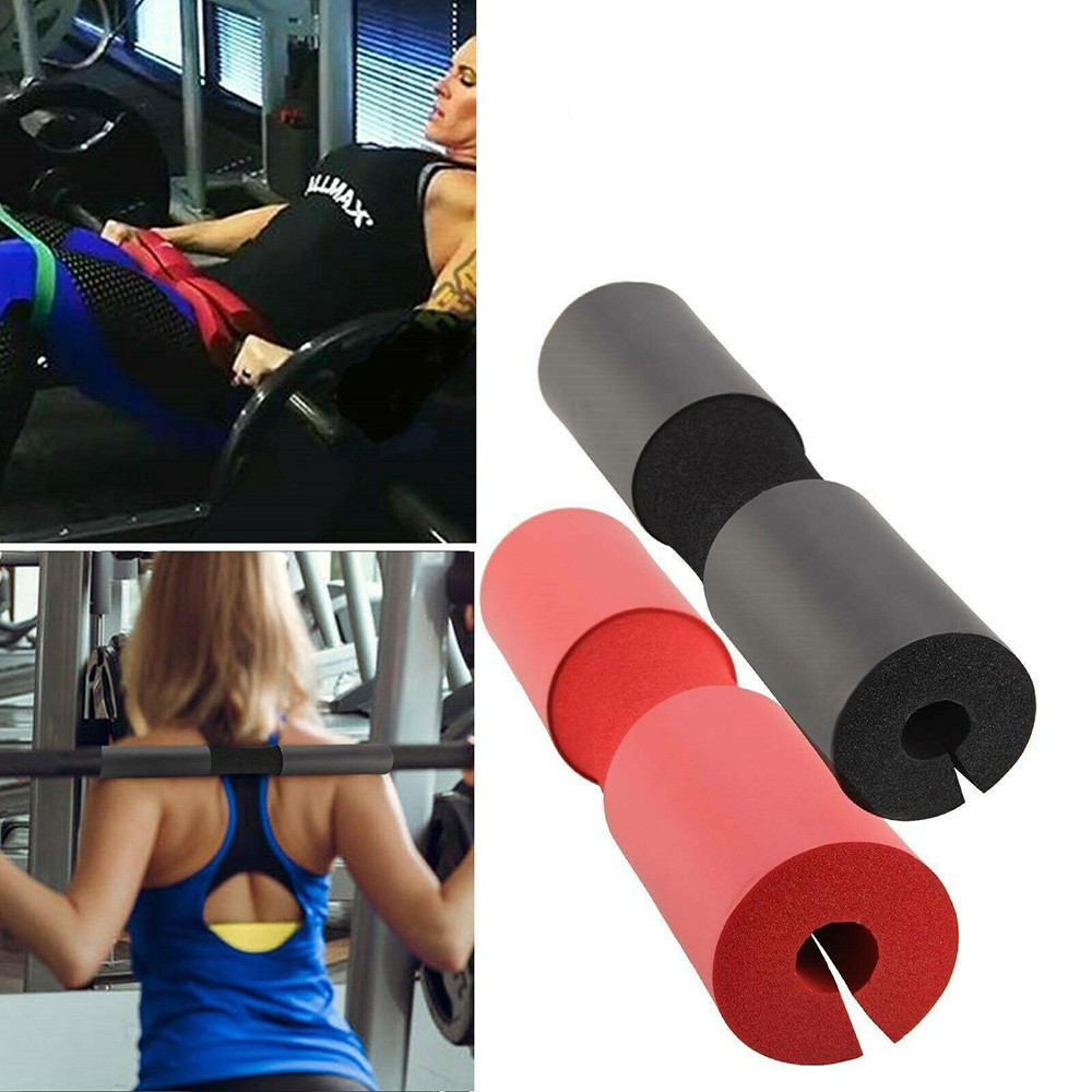 Miếng đệm hỗ trợ thanh tạ tập gym bằng mút xốp bảo vệ vai nhiều màu sắc tùy chọn tiện lợi