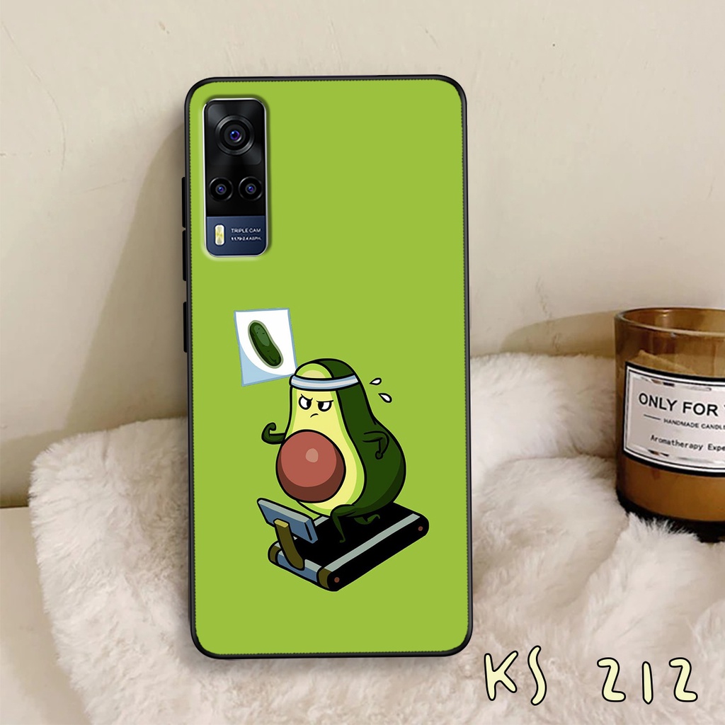 Ốp lưng Vivo Y72 5G - Y51 2020 - Y53s - Ốp lưng vivo in hình trái bơ siêu dễ thương