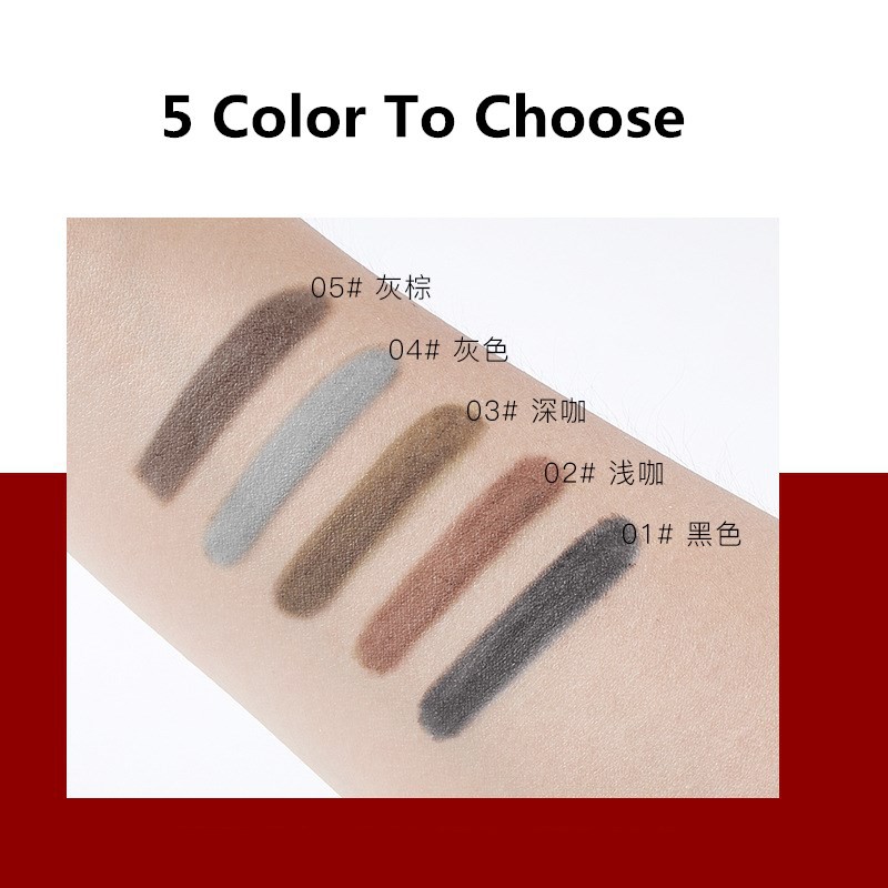 Bút Kẻ Lông Mày GDTIMA 5 Màu Tùy Chọn Chống Thấm Nước