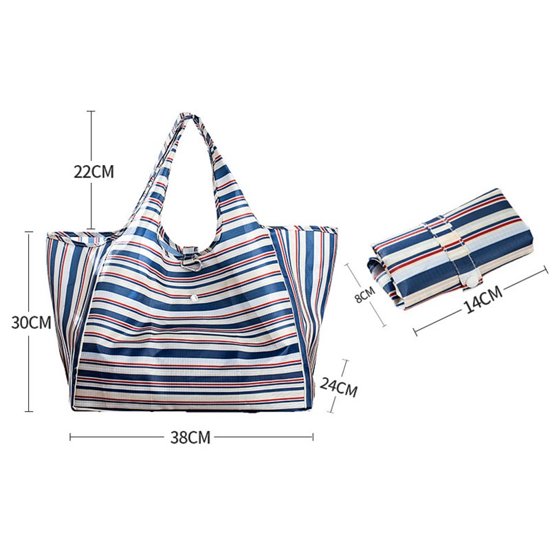Túi xách mua sắm vải oxford chống thấm nước in họa tiết xinh xắn thân thiện với môi trường