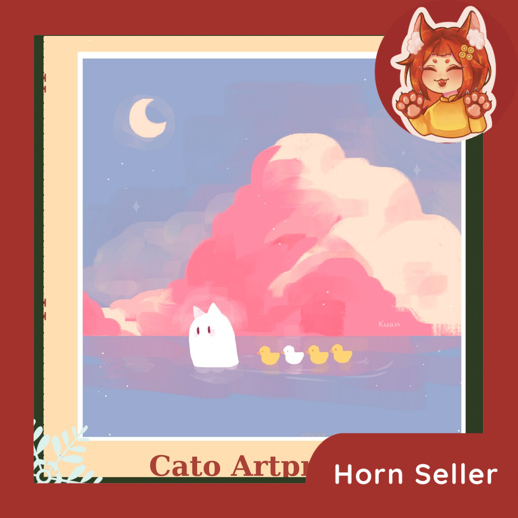 Artprint Cato được vẽ bởi Anh Hoàng