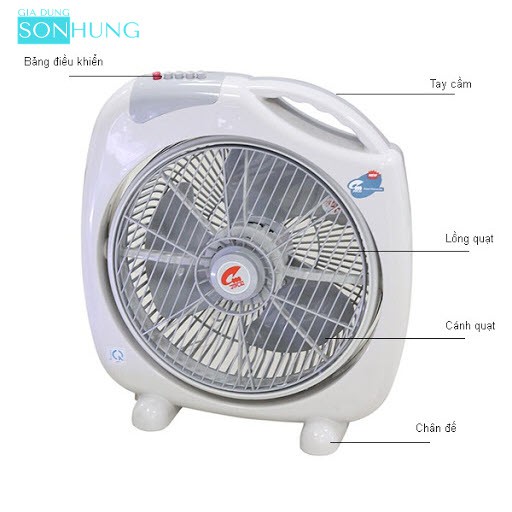 QUẠT TẢN JIPLAI THÁI LAN JL736 CÔNG SUẤT 37W