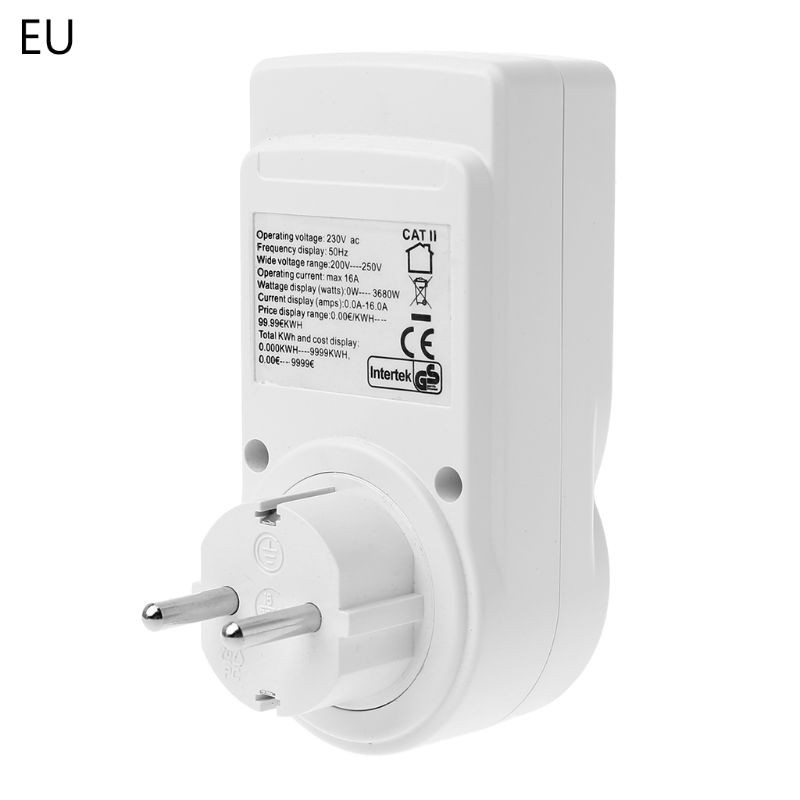 Đồng Hồ Đo Điện Áp Kỹ Thuật Số Eu / Us / Uk Plug