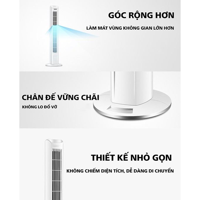 [dáng cây- loại Xịn] Quạt cây điều hòa 3 tốc độ gió (80cm) mẫu hot 2021