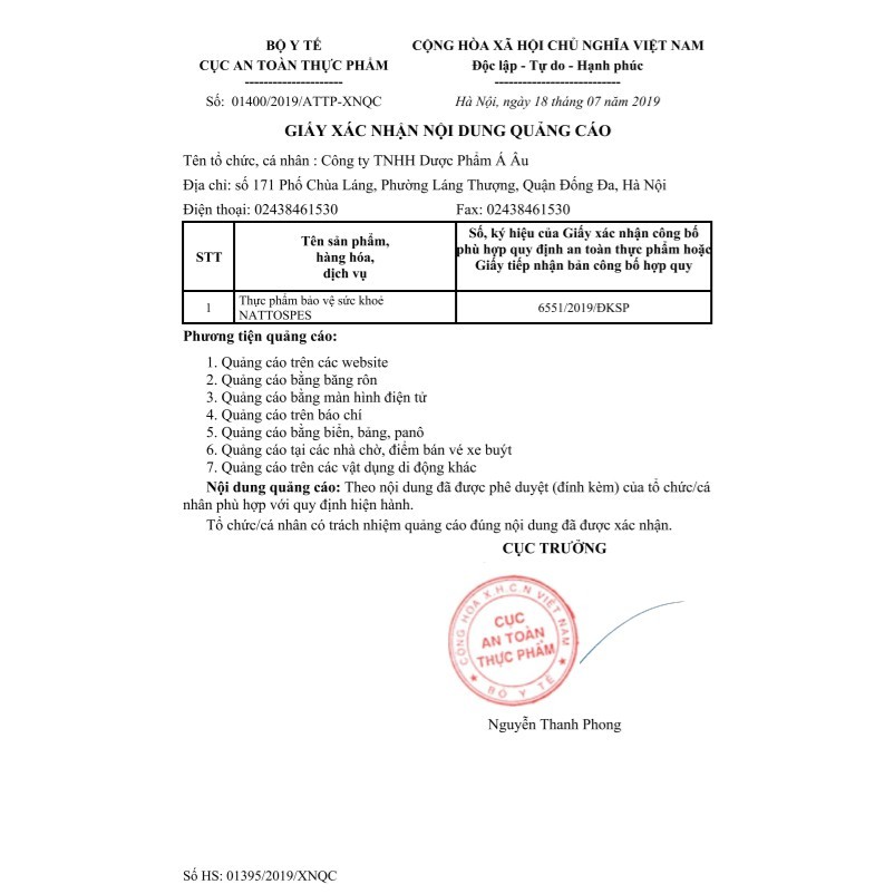 Nattospes - Viên uống hỗ trợ phòng ngừa tai biến, tăng tuần hoàn và lưu thông máu, ổn định huyết áp - cvspharmacy
