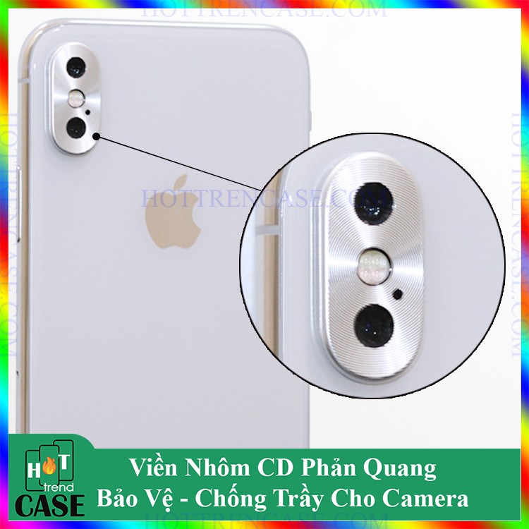 Viền Nhôm Cường Lực Bảo Vệ Camera Cho iPhone X | BigBuy360 - bigbuy360.vn