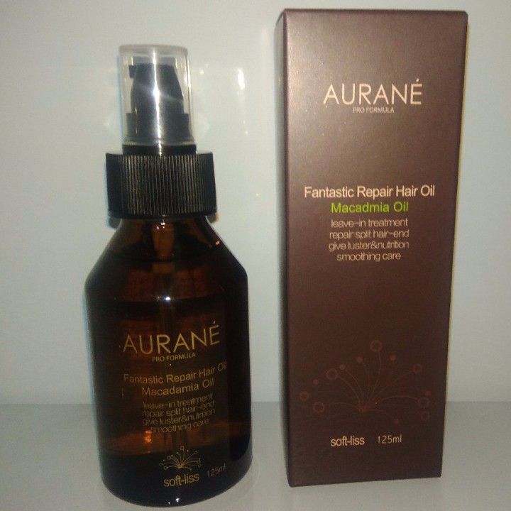 Tinh Dầu Dưỡng Tóc Aurane macadamia oil 125ml chai tròn