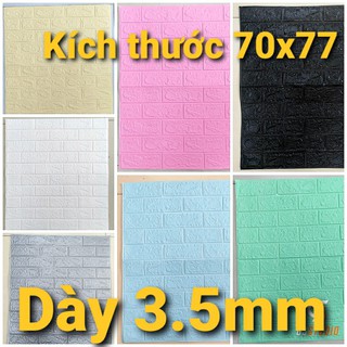 Kho sỉ xốp dán tường giả gạch dày 3.5mm miền nam