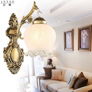 [GIÁ KHUYẾN MẠI SỐC][ Tặng bóng led] Đèn Tường Cổ Điển Chao Hoa