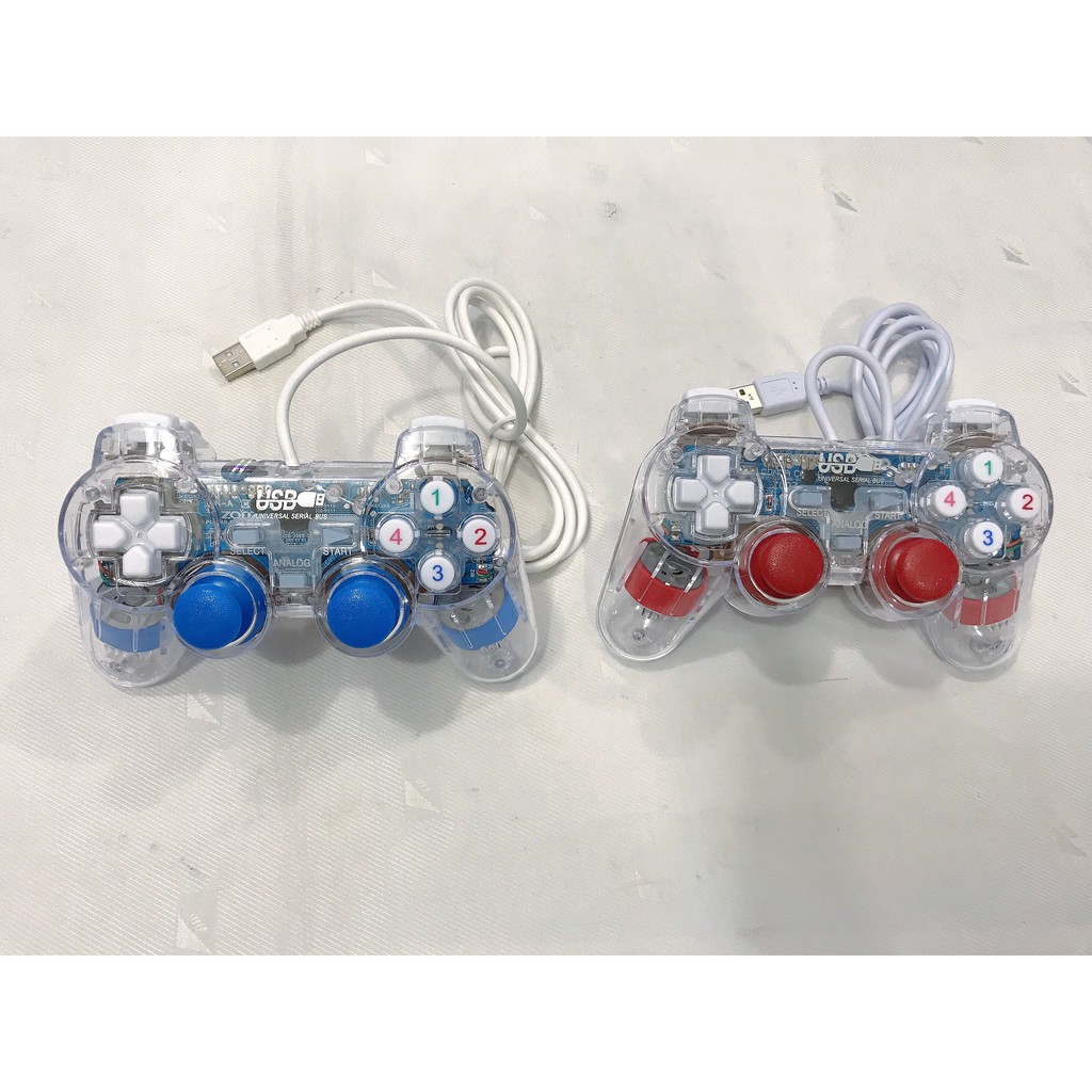 TAY CẦM GAME ĐƠN RUNG EW-702 CÓ DÂY CỔNG CẮM USB