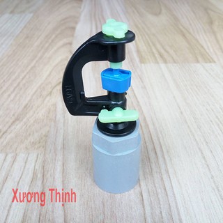 Bộ 10 Béc tưới phun mưa nhỏ có van kèm đầu nối