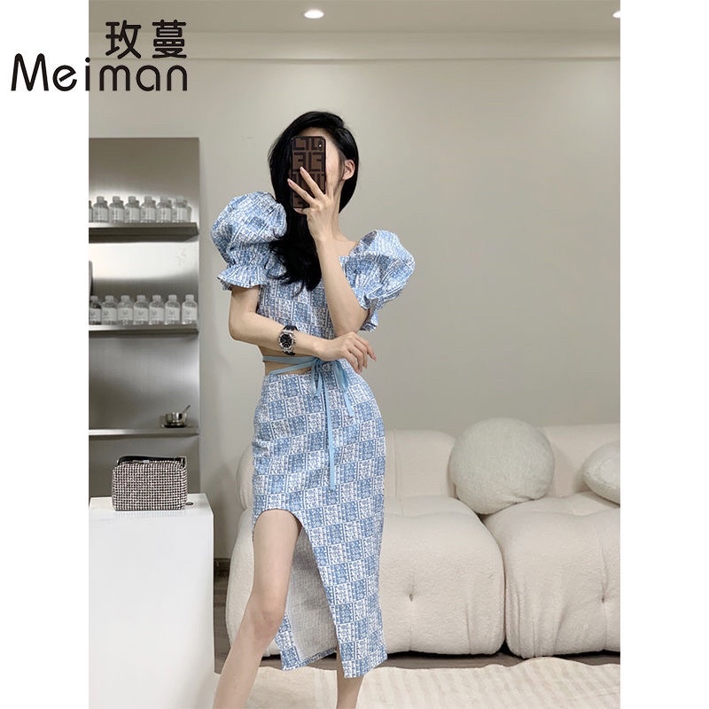 Set đầm kẻ caro sexy ( ảnh thật ở cuối)