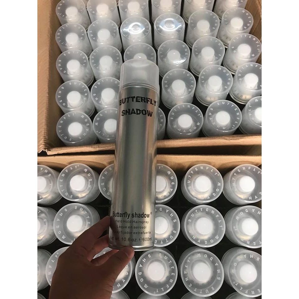 Gôm Tóc Butterfly Shadow 600ml hàng nhập chuẩn