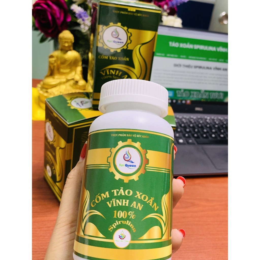 Bột Tảo Xoắn Vĩnh An Hồng Hàng Chuẩn Công Ty Loại 1 Cấy Tảo Trắng Căng Bóng Da