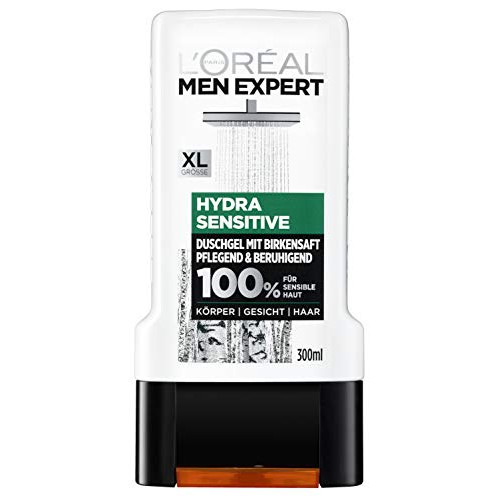 Sữa tắm gội nam LOreal Men Expert Hydra Sensitive 300ml cho Da Nhạy Cảm