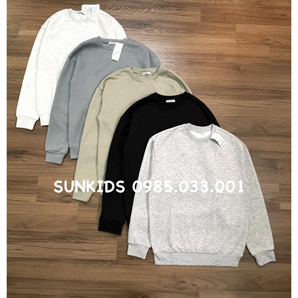 Áo nỉ bông nam Po ham bo gấu