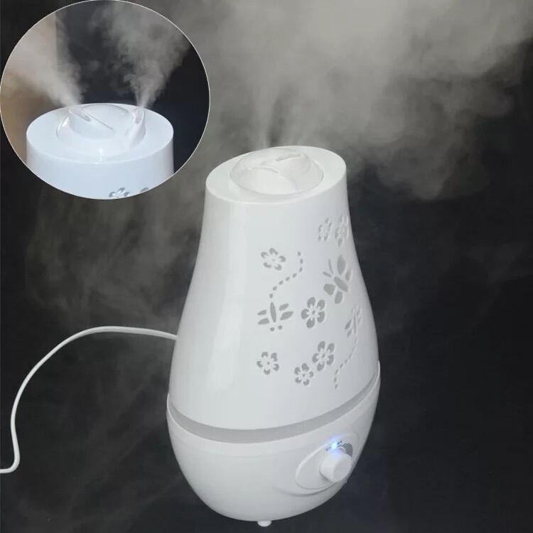 [Tặng 2 Tinh Dầu] Máy Xông Tinh Dầu Khuếch Tán Phun Sương Hồ Điệp 2200ml Đèn Led 7 Màu Phun Sương Tạo Ẩm, Làm Thơm Phòng