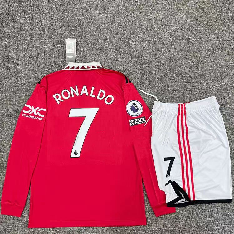 22-23 Manchester united/Manutd Áo Thun Đá Banh C.Ronaldo CR7