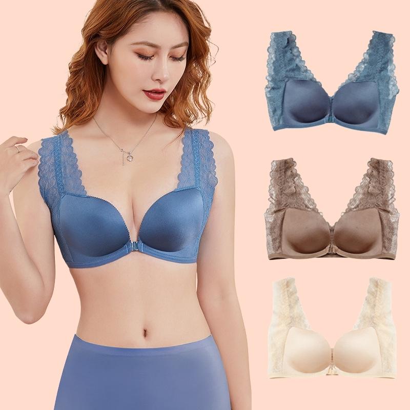 Áo Bra Ren Bảng To Cài Trước SU Official, Áo Lót Nữ Nâng Ngực Mút Mỏng 2160