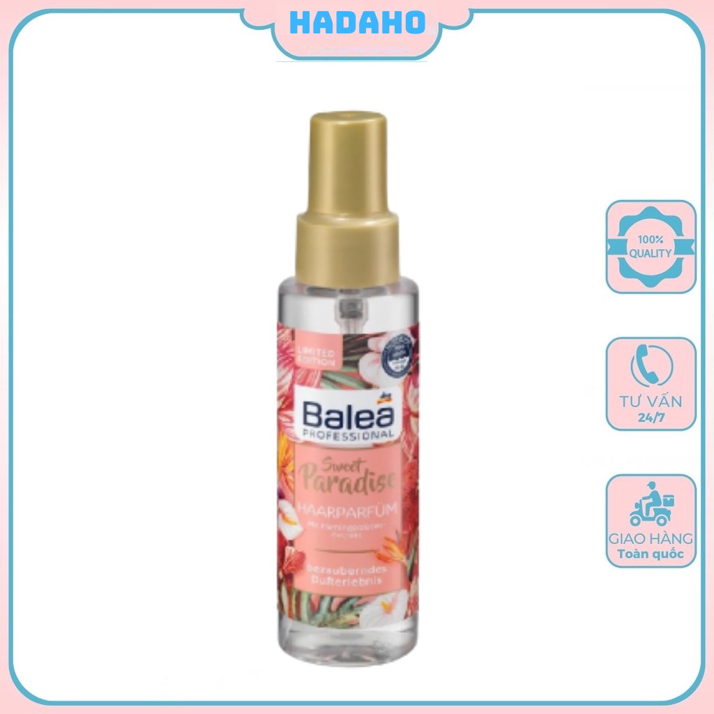 Nước hoa xịt tóc balea limited edition - Đức