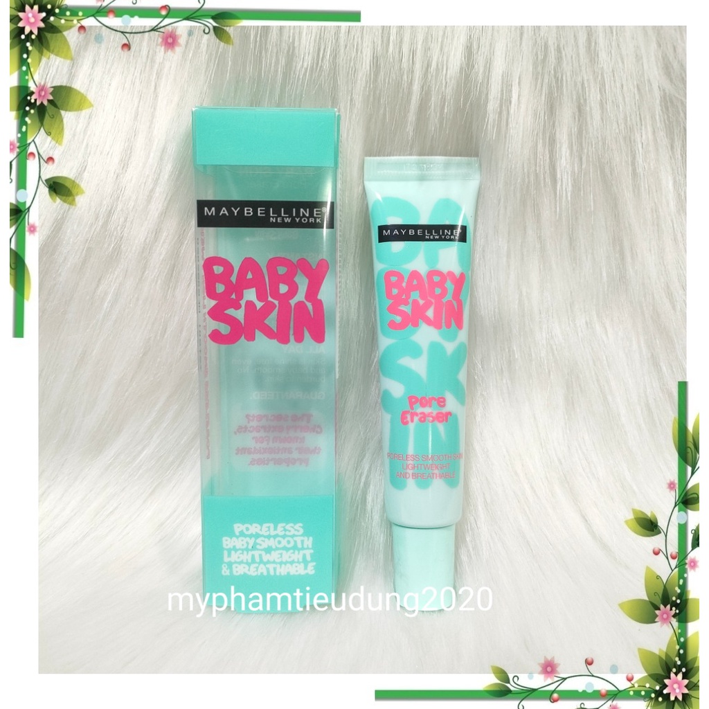 Kem lót mịn da che khuyết điểm Maybelline Baby Skin 22ml