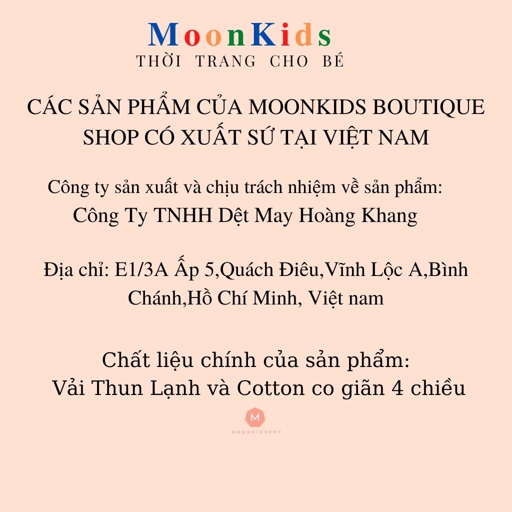 Quần áo cho béTHUN LẠNH 100%Bộ Ba Lỗ Cho Bé bé trai bé gái từ 6-18kg hàng có sẵn giao ngay