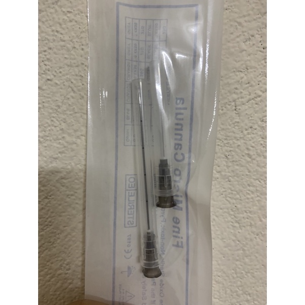 Kim CANNUALA đầu tù các size 22G/23G/25G/27G 50mm