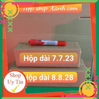 [Hộp Carton] 50 hộp carton dài 8.8.28  hộp carton, thùng carton, hộp giấy, thùng giấy đóng hàng Online HCM