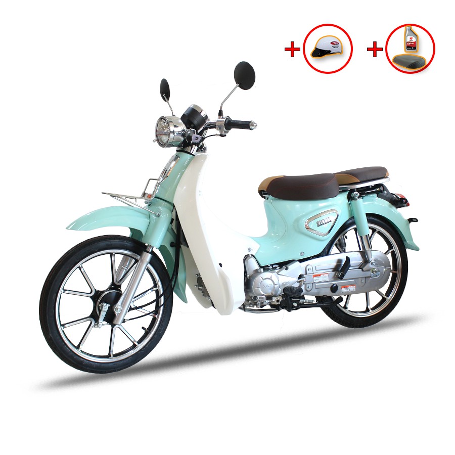 Xe máy CUB 81 TAYA PRO 2020 ( xanh da trời )