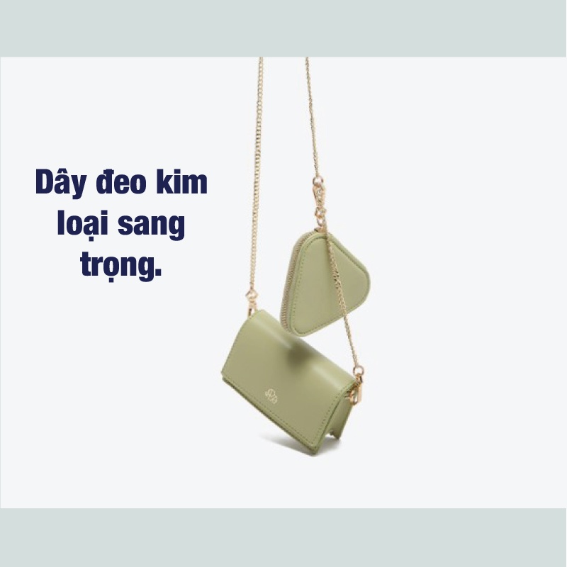 Túi Đeo Chéo Nữ Mini Thời Trang MICOCAH Nhỏ Gọn Dễ Thương Da Cao Cấp Cực Đẹp Đi Chơi Dự Tiệc Sang Trọng MC128 - Micocah