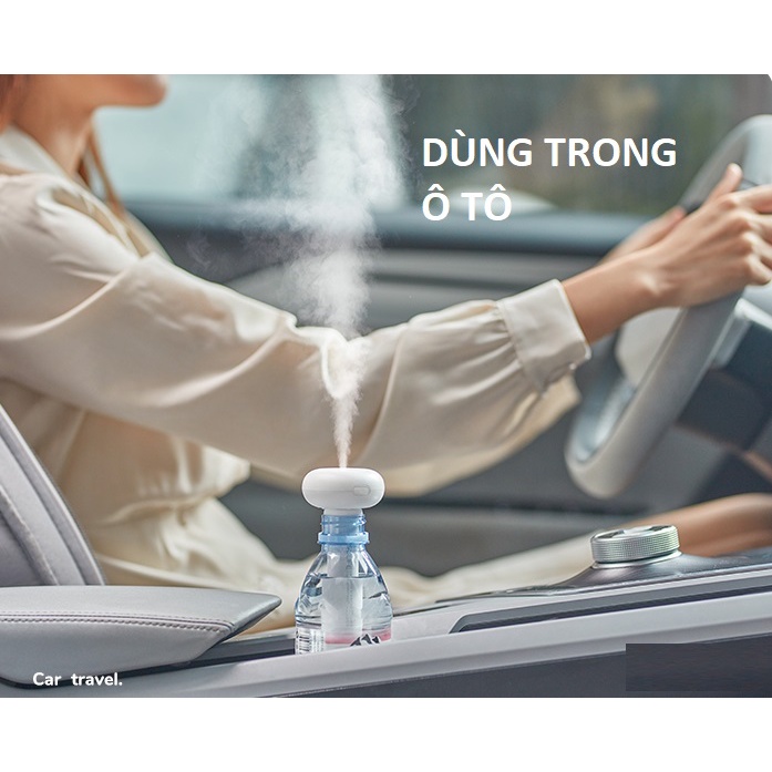 Máy phun sương - Máy xông hơi mặt nano mini giá rẻ Xông tinh dầu cầm tay Cấp nước tối đa Hỗ trợ dưỡng da chống lão hóa