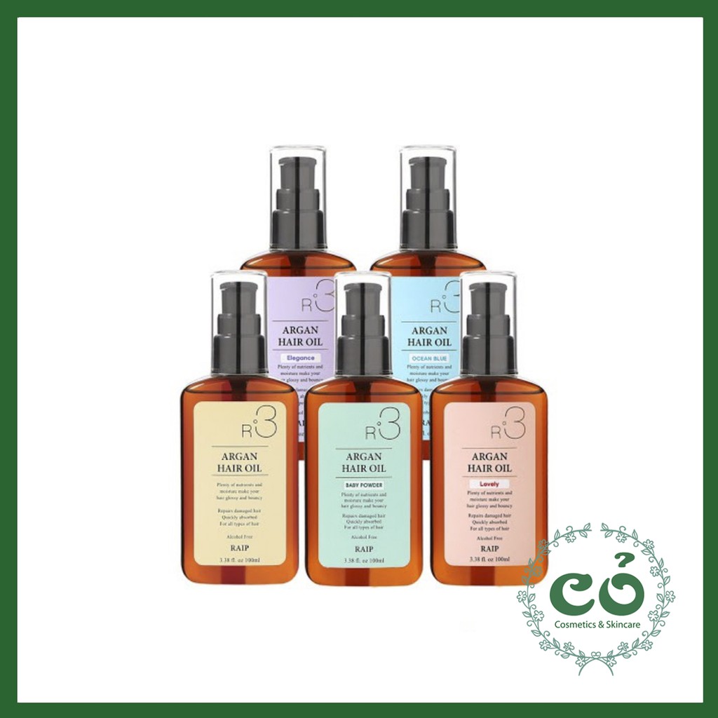 Dầu Dưỡng Tóc Argan Raip R3 Argan Hair Oil
