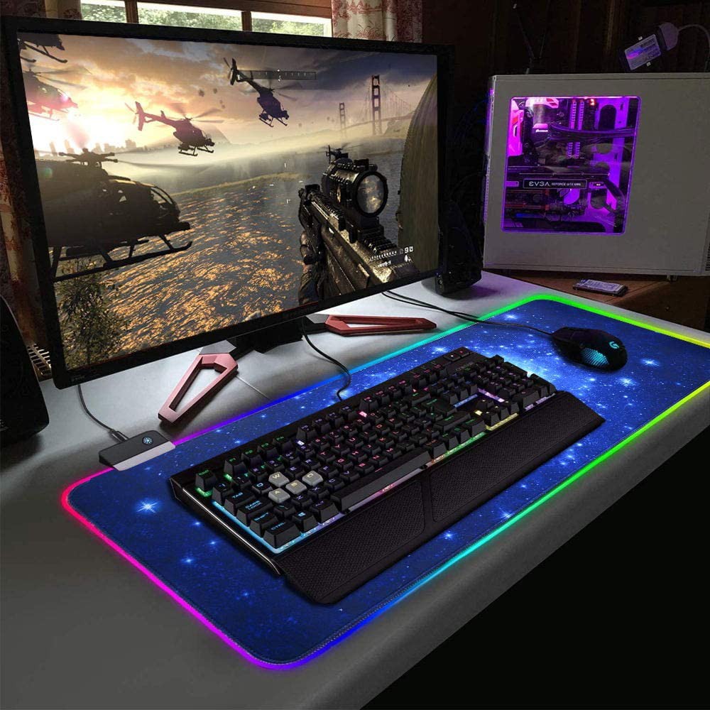 800mmx300mm full size RGB mouse pad