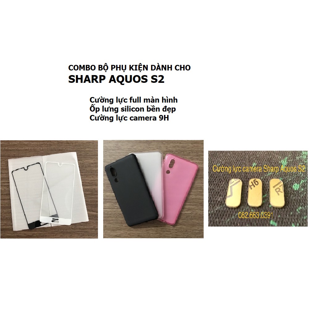 Combo phụ kiện dành cho Sharp Aquos S2