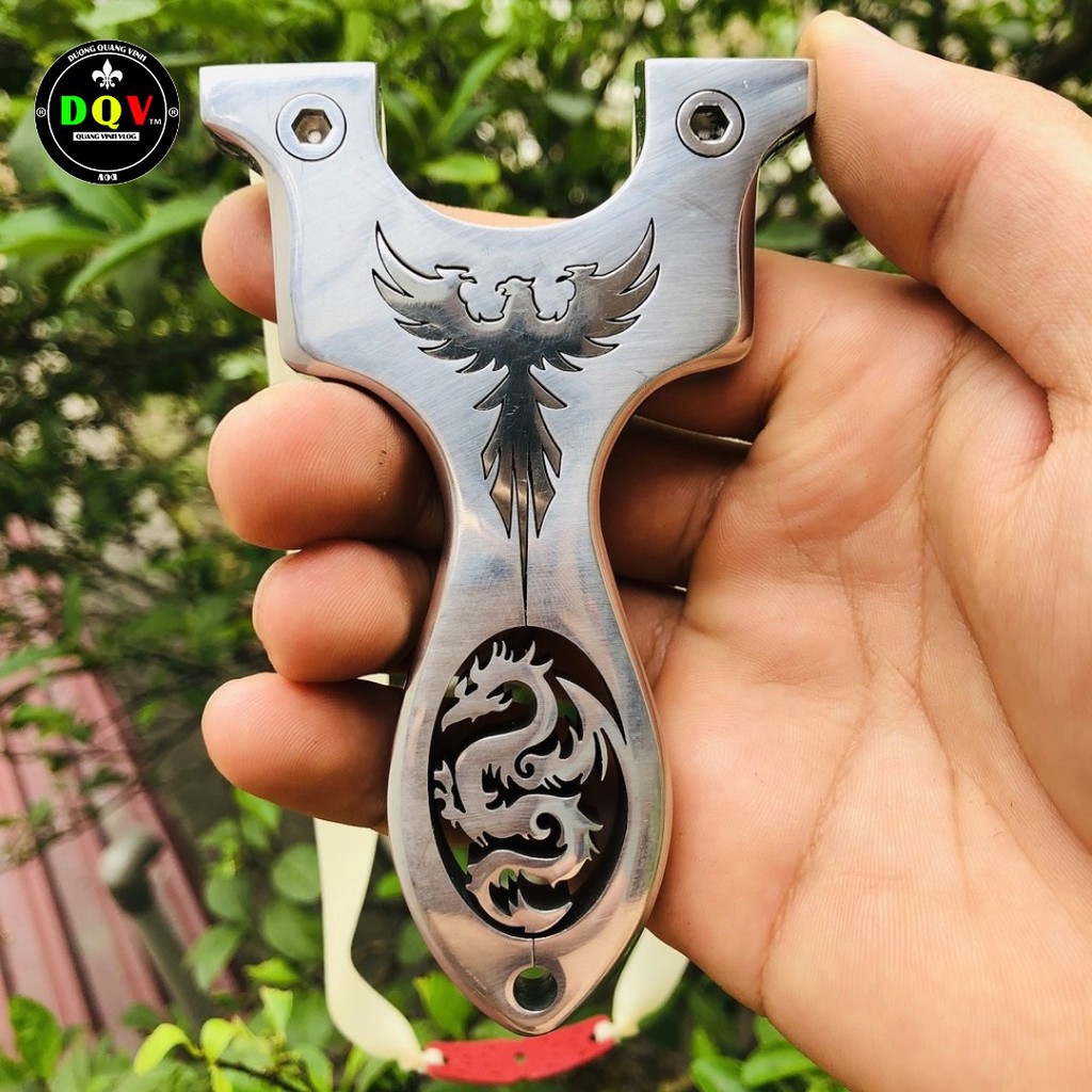 Ná Cao Su Long Phụng Inox 304 Nguyên Khối Cao Cấp đúc CNC bách phát bách trúng