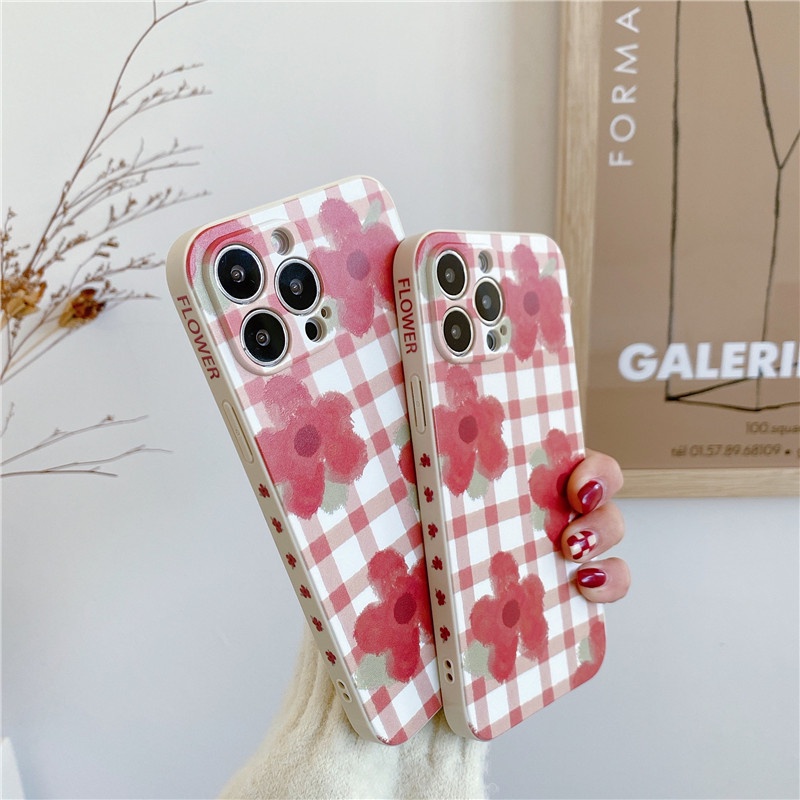 Ốp Điện Thoại Silicon Hình Hoa Đỏ Cho Samsung S10 lite Note 10 lite J2 PRIME J3 PRO J5 PRO J7 PRO M32 M62 A82 5G Note 10 PLUS S10 PLUS