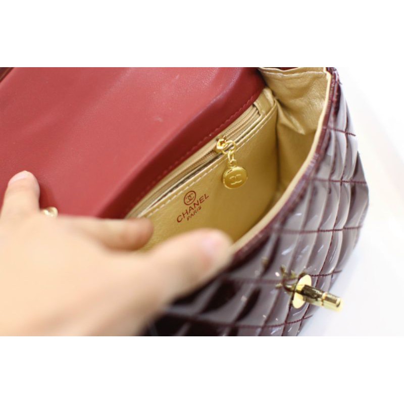 Túi Classic da bóng size 18 supervip