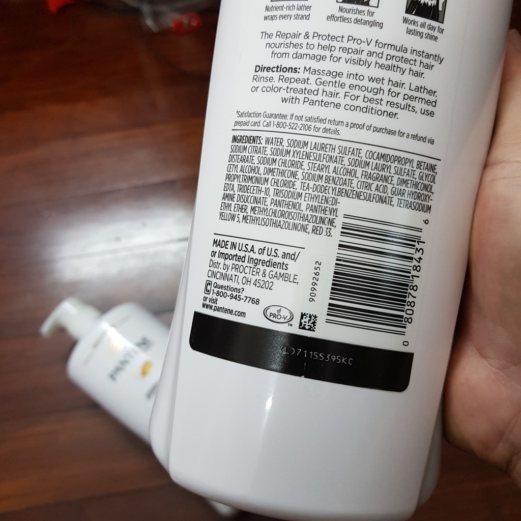 DẦU GỘI PANTENE 1.13L MỸ