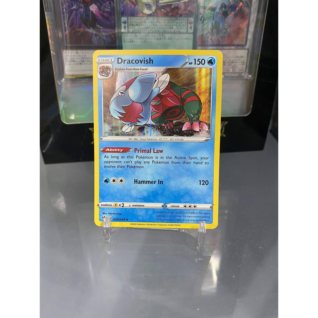 [ Dưa Hấu Yugioh ] Lá bài thẻ bài Pokemon Dracovish
