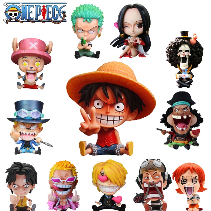 Mô Hình Nhân Vật Phim One Piece Trang Trí Cá Tính