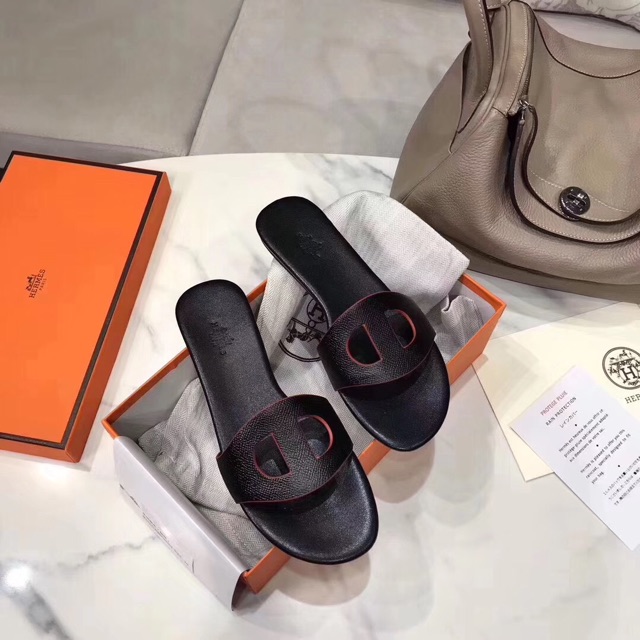 Dép lê hm da sần mũi lợn fullbox