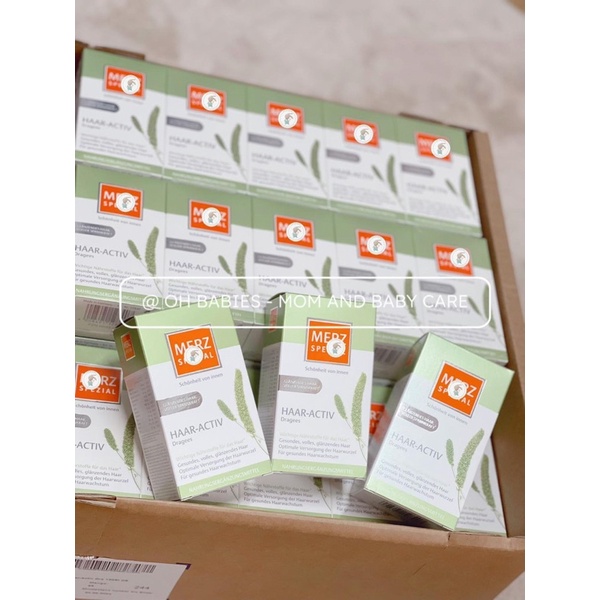 Viên mọc tóc Merz Spezial hộp 120 viên - nội địa Đức [OH BABIES]