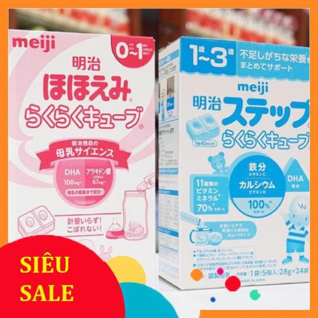 Sữa Meiji dạng thanh 648gr 24 thanh hàng Nội Địa Nhật Bản