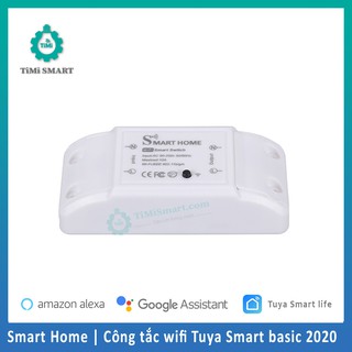 [MẪU MỚI] Công Tắc Wifi Điều Khiển Từ Xa Tuya Smart Basic (Tốt hơn sonoff basic)
