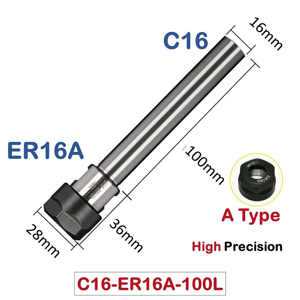 Mâm Cặp Mini Nối Dài C-8-10 - 12-16 - 20-25-mm ER-8-11 - 16-20-A