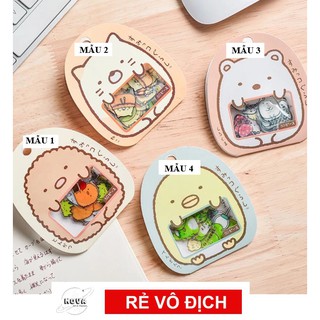 Bộ 50 miếng sticker mẫu động vật siêu siêu đáng yêu đủ mẫu